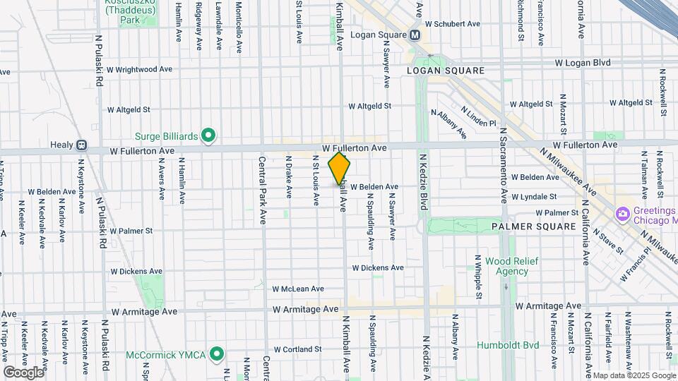2258 N Kimball Ave Map and Location Details