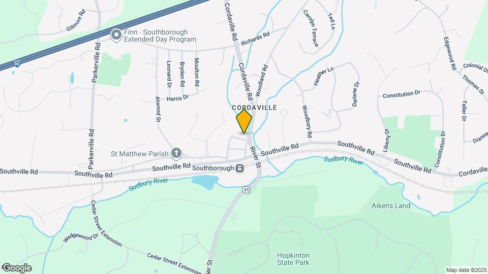 271 Cordaville Rd Map and Location Details