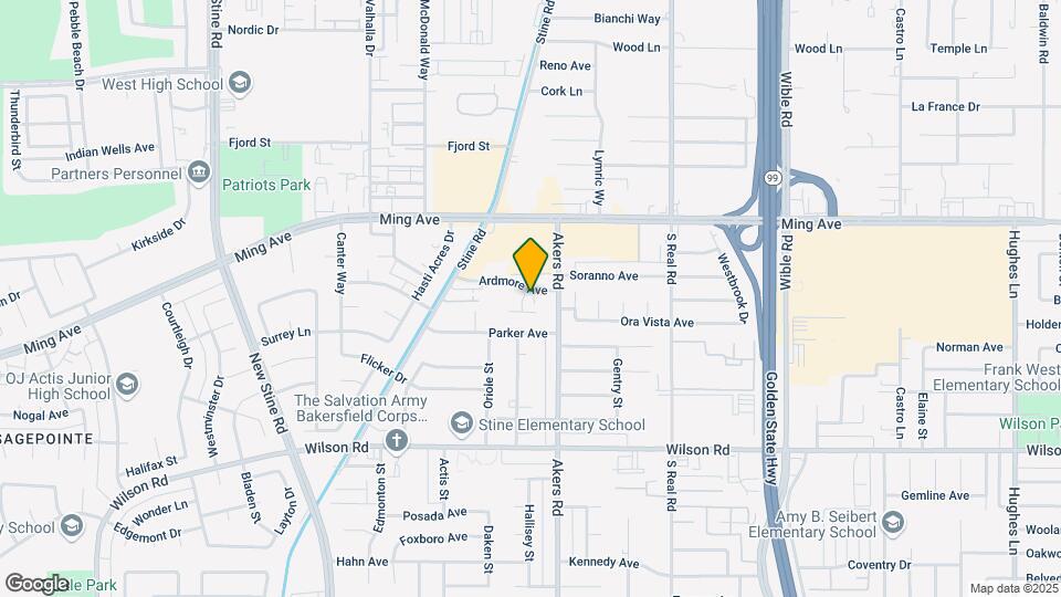 4125 Ardmore Ave Map and Location Details