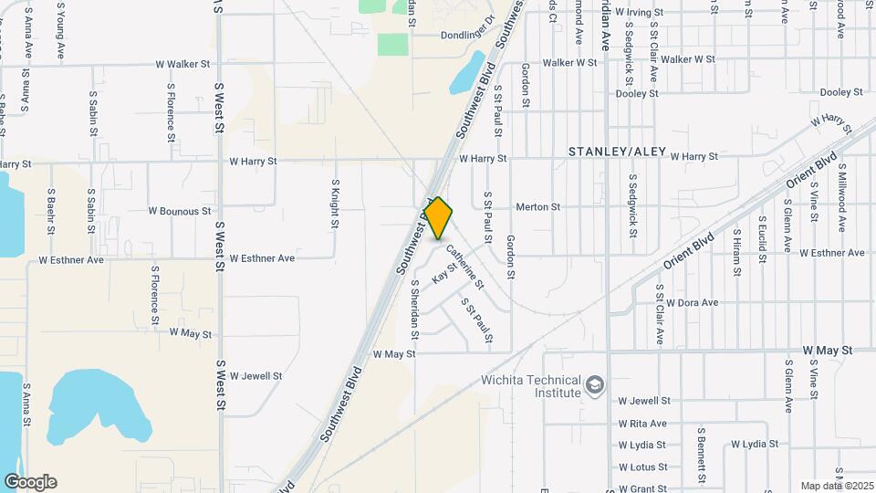 1724 S Catherine St Map and Location Details