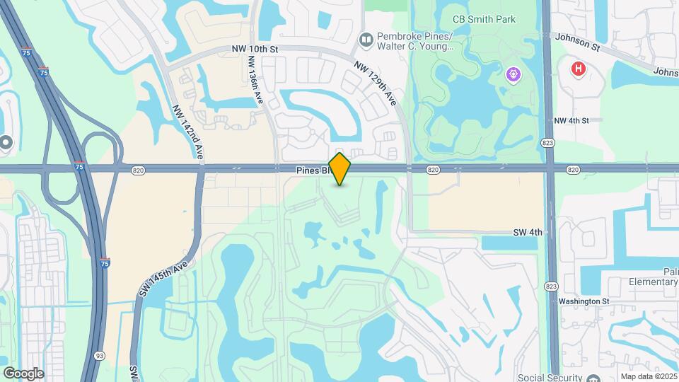 13300 SW 1st St, Unit 105O Map and Location Details