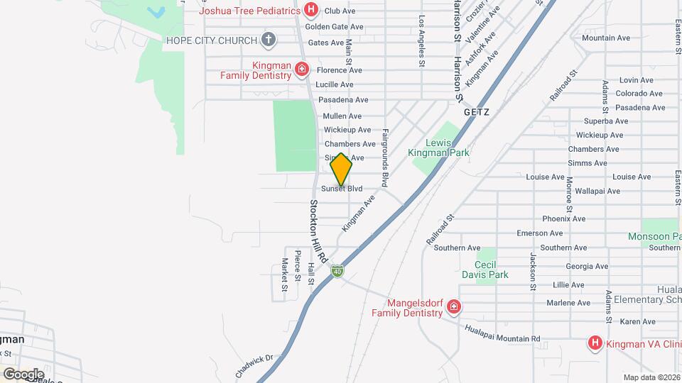 1938 Sunset Blvd Mapa y Detalles de la Ubicación