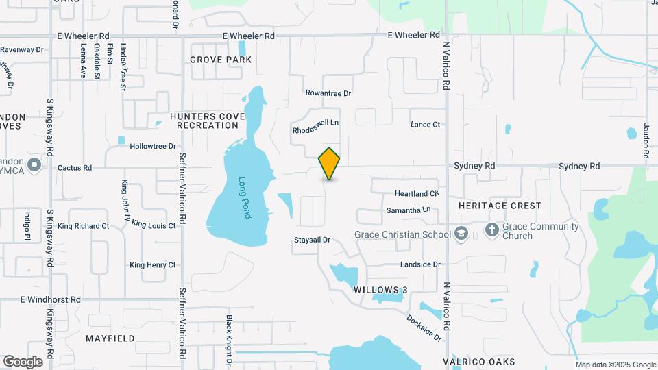 1605 Long Pond Dr Map and Location Details