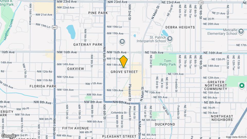 302 NW 13th Ave Map and Location Details