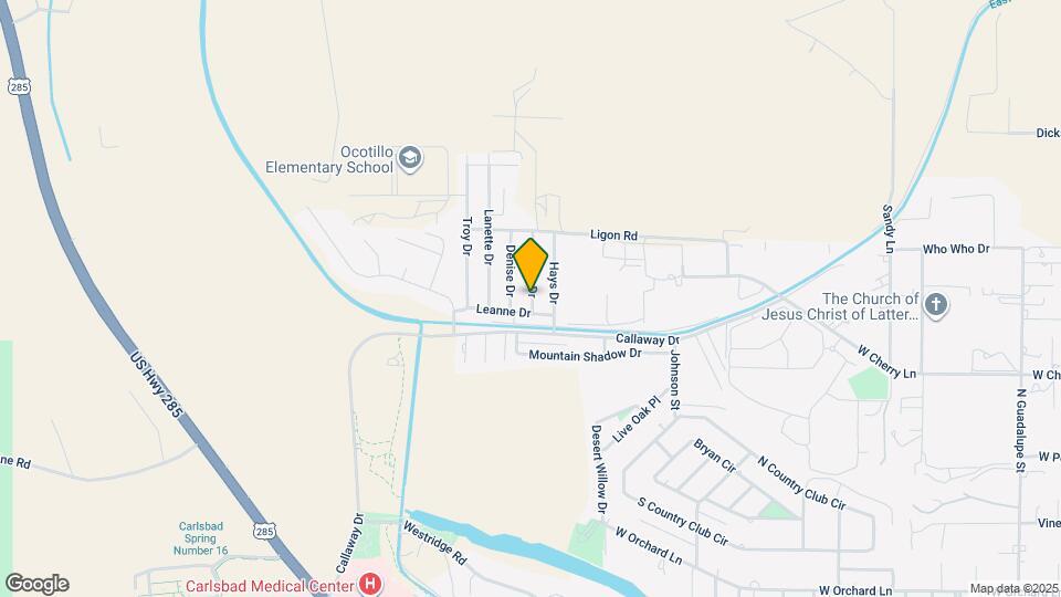 1813 Amber Dr Map and Location Details