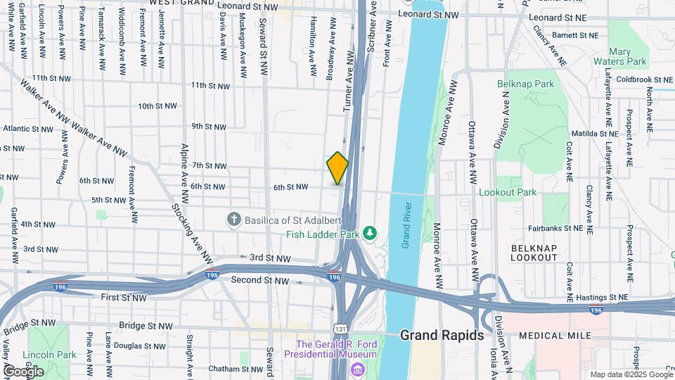 404 6th St NW Map and Location Details