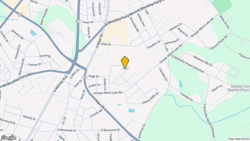 705 Woodmont Cir Mapa y Detalles de la Ubicación