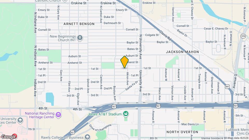 2605 1st St Map and Location Details