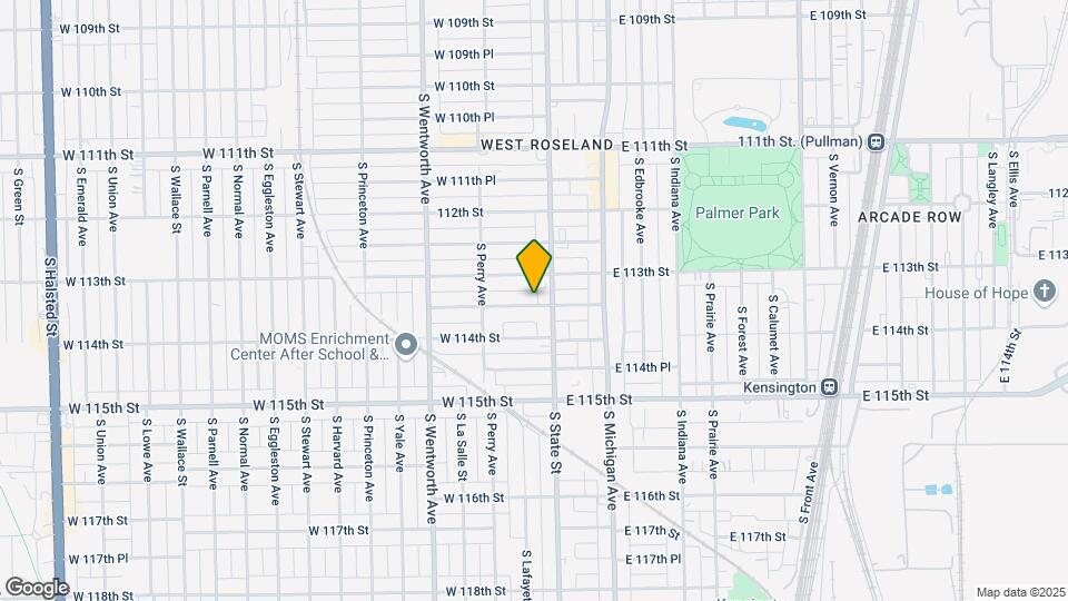 16 W 113th Pl Map and Location Details