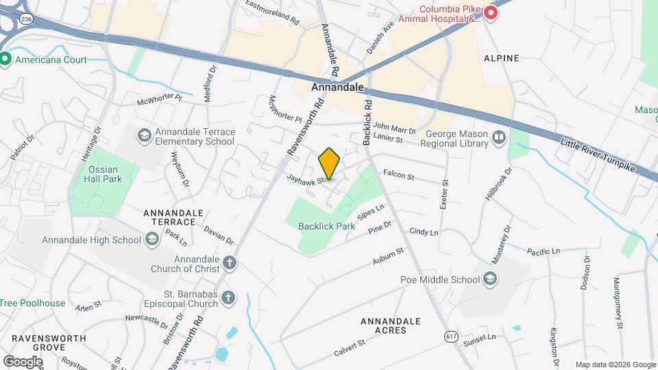4528 King William Ct Mapa y Detalles de la Ubicación