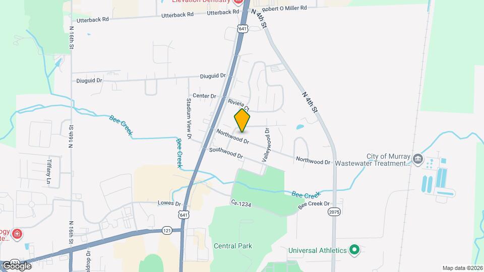 1010 Northwood Dr Map and Location Details