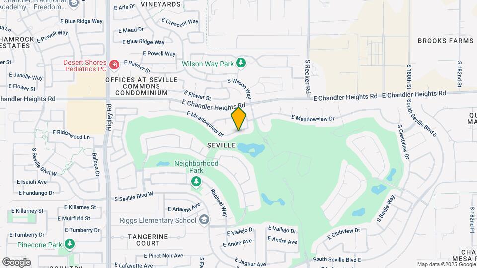 3725 E Meadowview Dr Map and Location Details