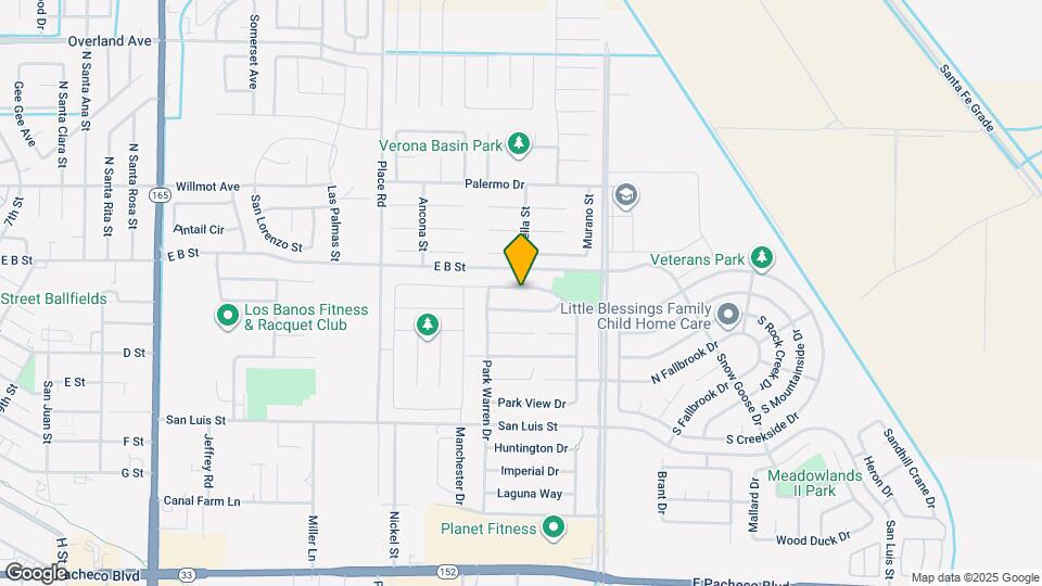 2135 Greenbriar Dr Mapa y Detalles de la Ubicación