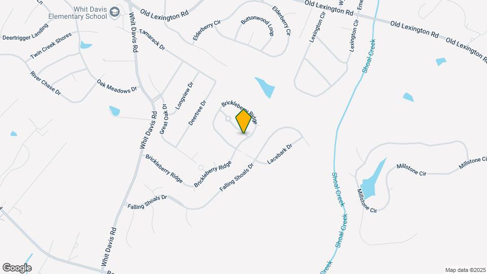361 Brickleberry Ridge Map and Location Details