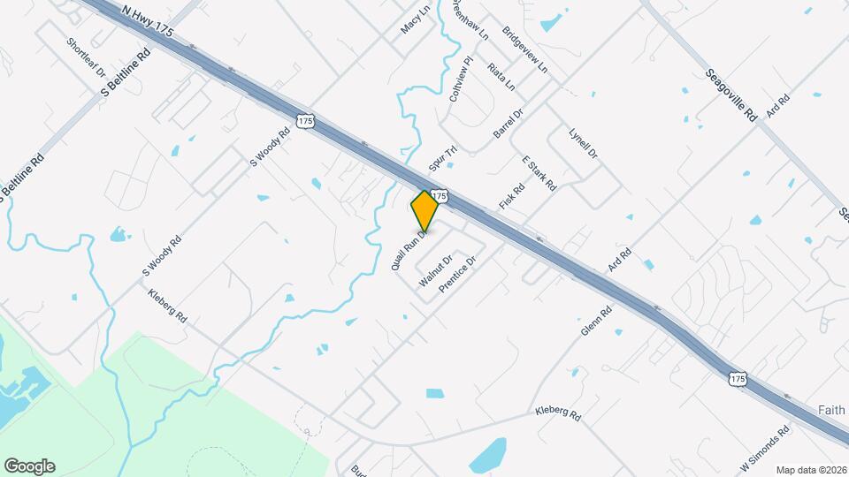 111 Quail Run Dr Map and Location Details