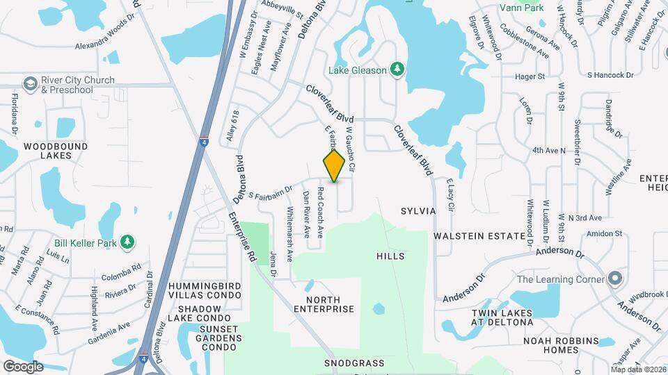 784 E Fairbairn Dr Map and Location Details