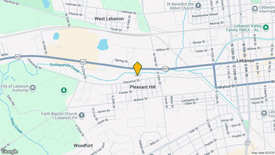 1817 Chestnut St Map and Location Details