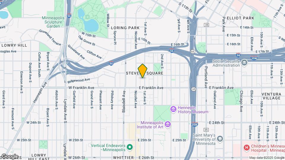 1910 1st Ave S Map and Location Details