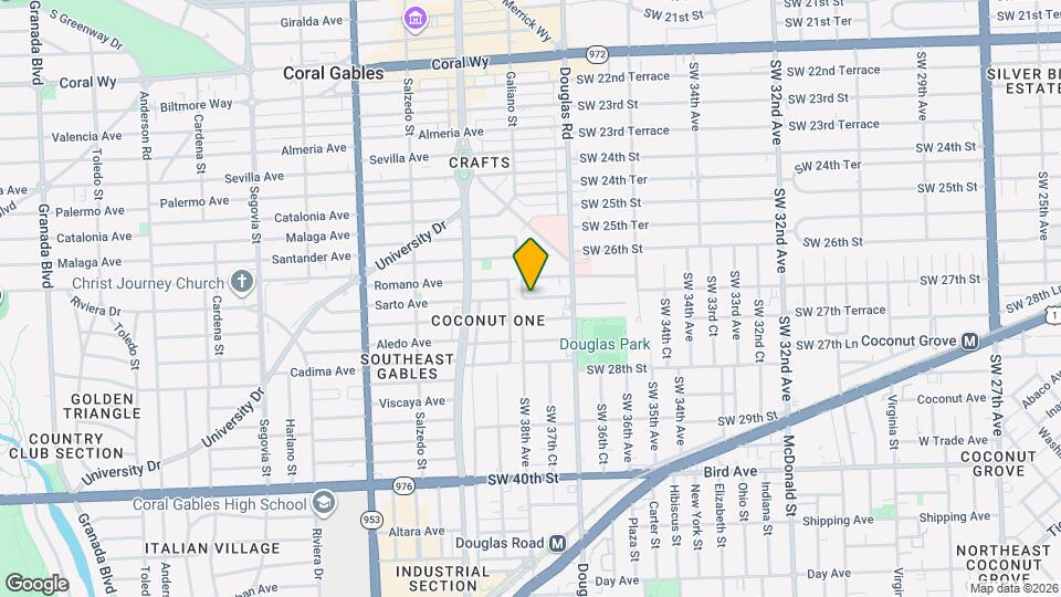 3766 SW 27th St Map and Location Details