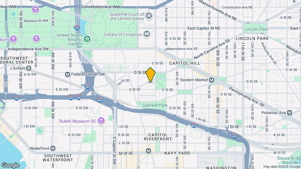 135 North Carolina Ave SE Map and Location Details