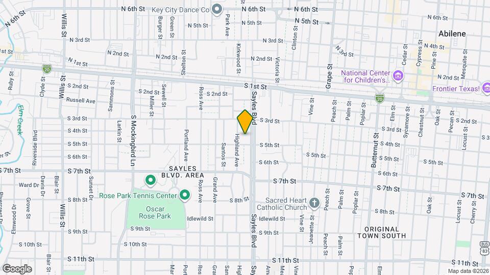 428 Sayles Blvd Map and Location Details