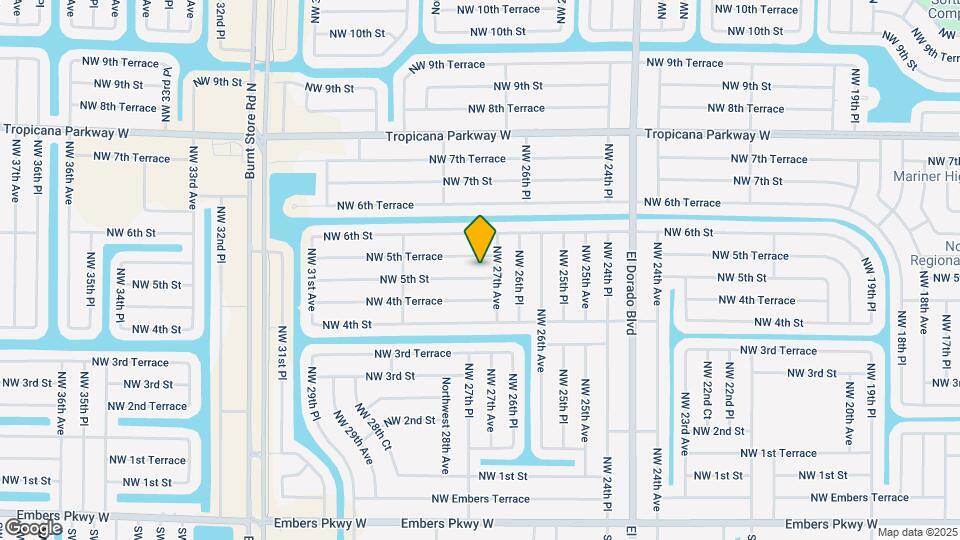 2709 NW 5th St Map and Location Details