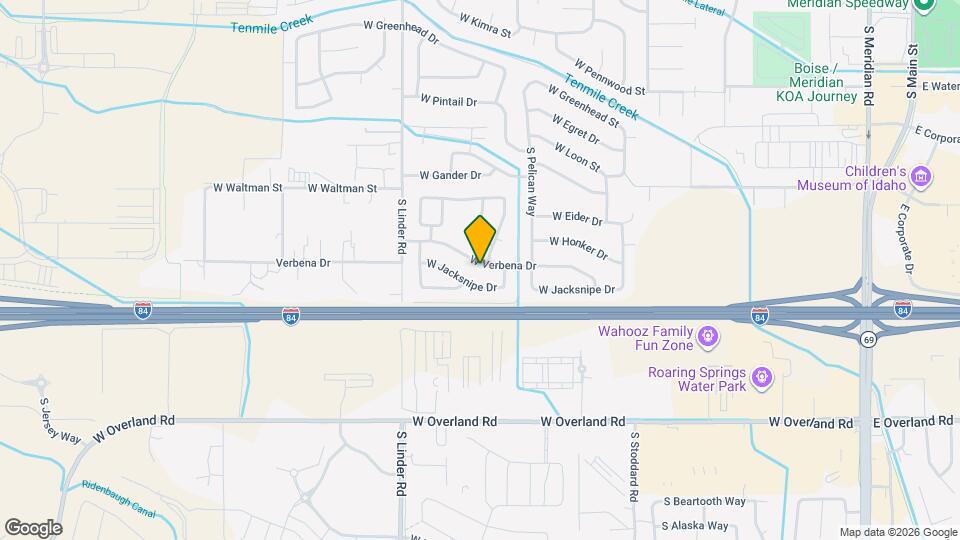 1315 W Verbena Dr Map and Location Details
