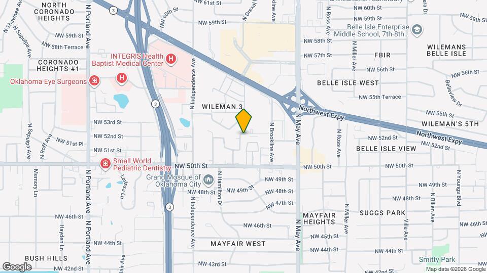 5320 N Drexel Blvd Map and Location Details