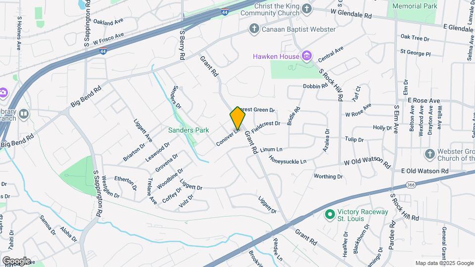 614 Conover Ln Map and Location Details