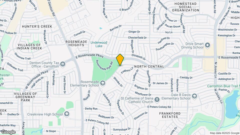 1510 Raleigh Dr Map and Location Details