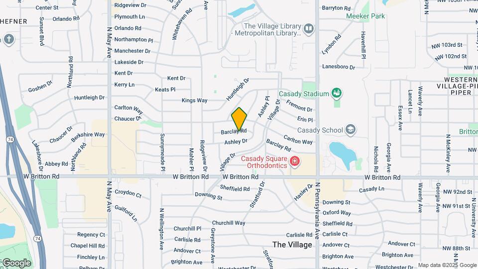 2316 Barclay Rd Mapa y Detalles de la Ubicación