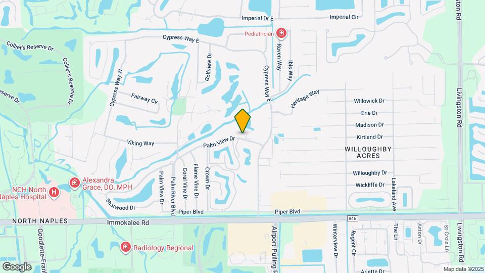 925 Palm View Dr Map and Location Details