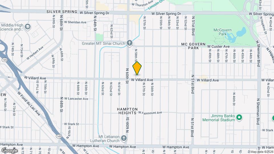 5732-5734-5734 W Villard Ave Map and Location Details