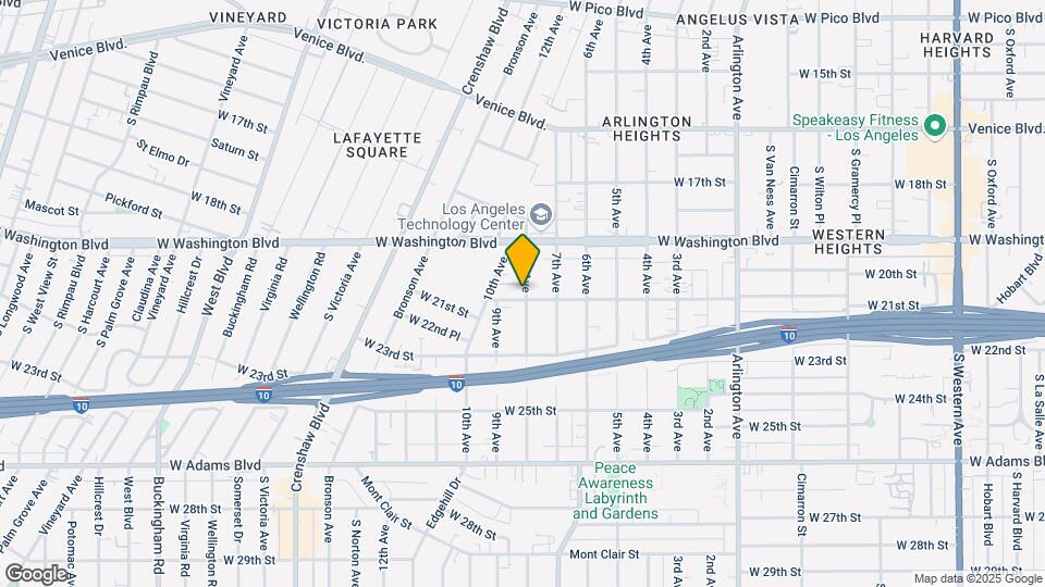 2029 8th Ave Map and Location Details