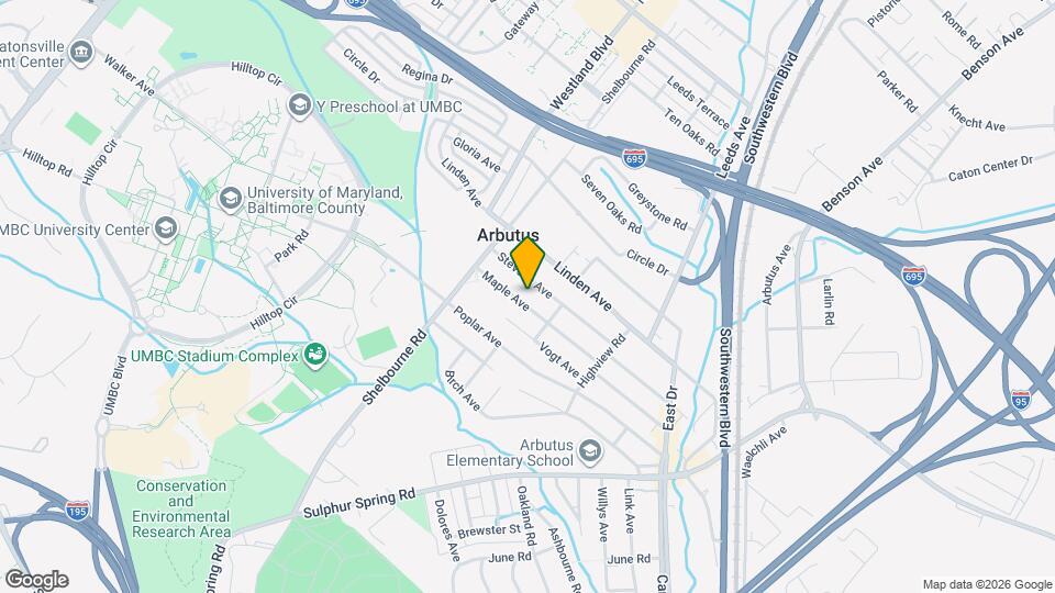 1236 Maple Ave, Unit B Mapa y Detalles de la Ubicación