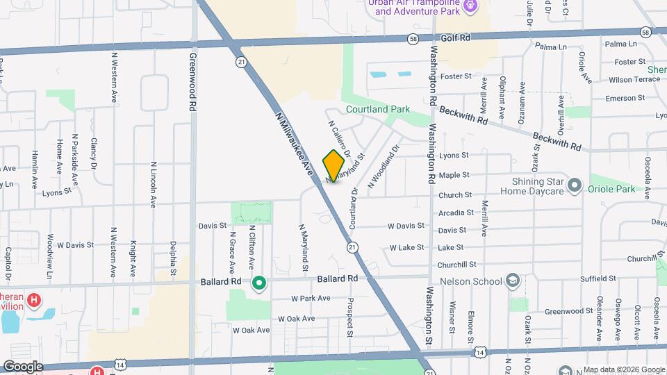 9201 Milwaukee ave Mapa y Detalles de la Ubicación