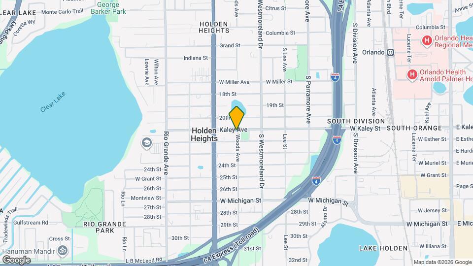 1200 Kaley Ave Map and Location Details