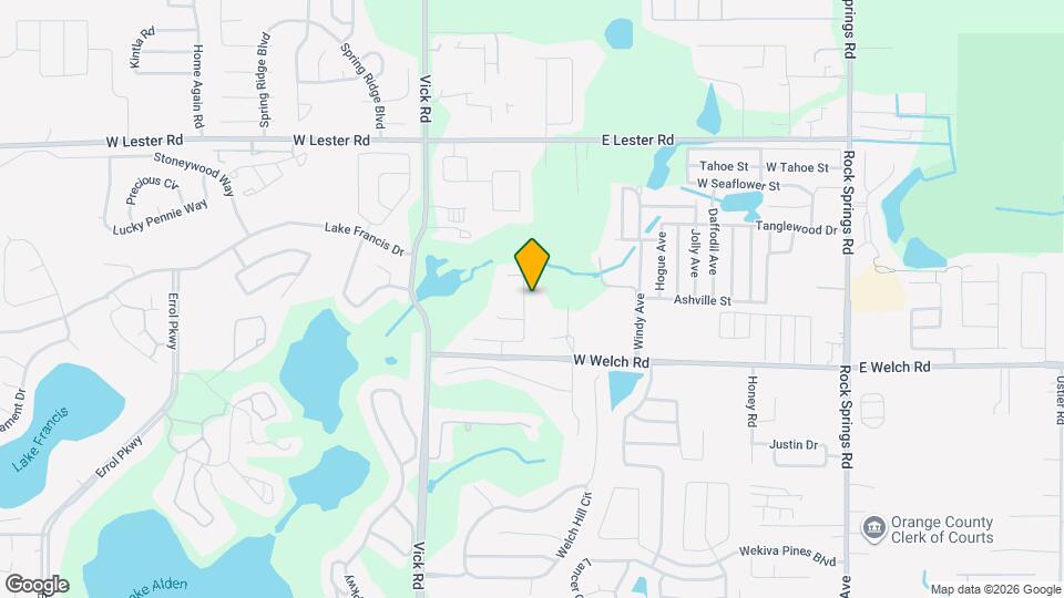 534 Wekiva Crest Dr, Unit 322 Mapa y Detalles de la Ubicación