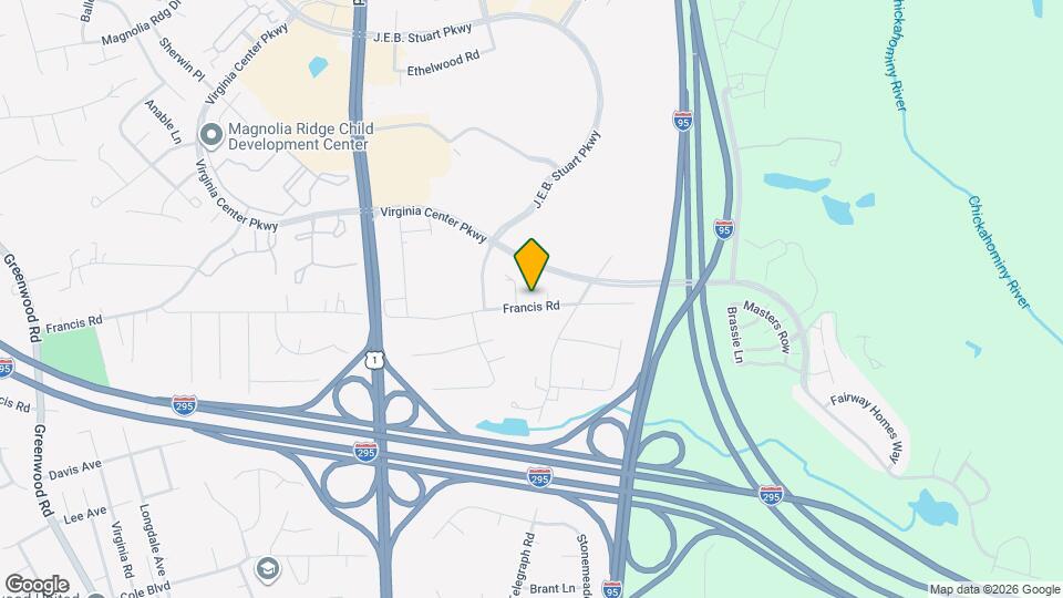 816 Francis Rd Map and Location Details