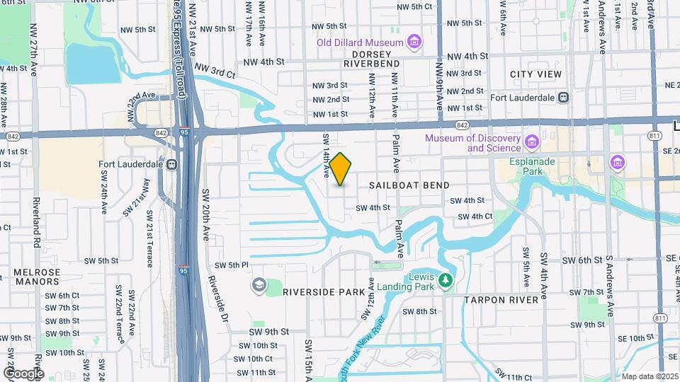 323 SW 13th Ter Map and Location Details