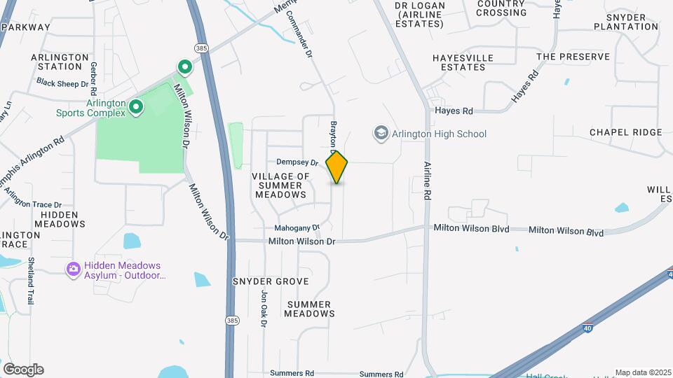 5396 Mahogany Ridge Dr Mapa y Detalles de la Ubicación