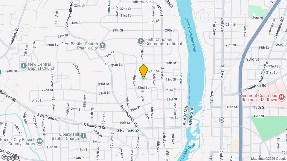 2204 7th Ave Map and Location Details