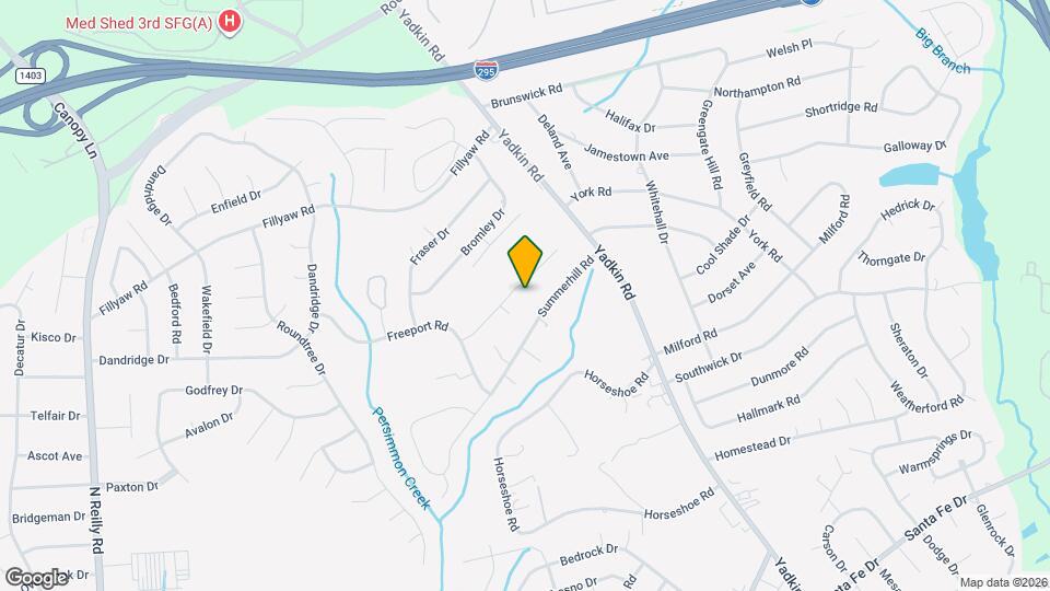 6363 Hawfield Dr Mapa y Detalles de la Ubicación