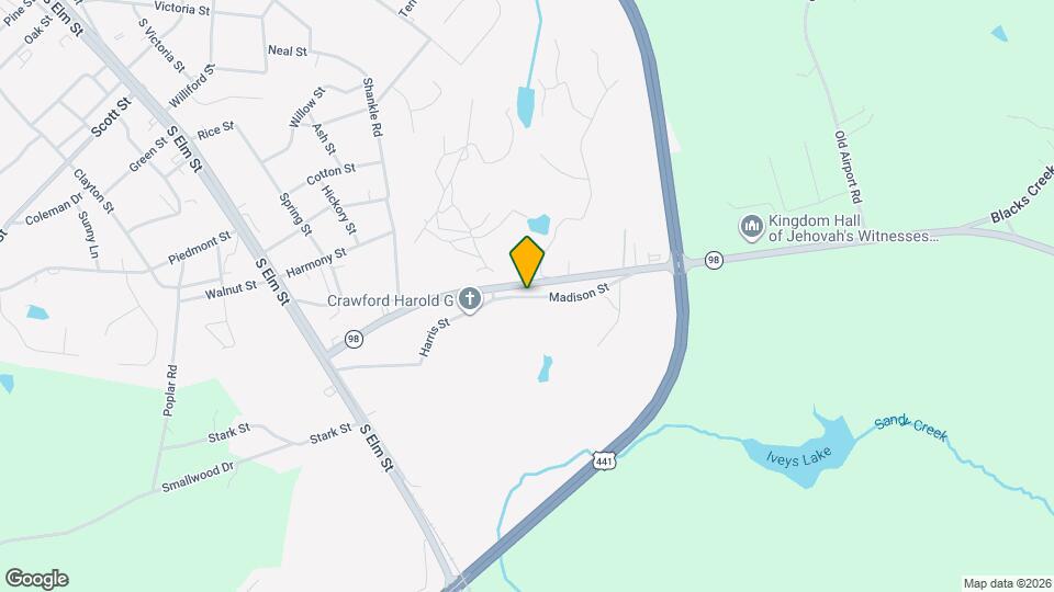 548 Madison St Map and Location Details