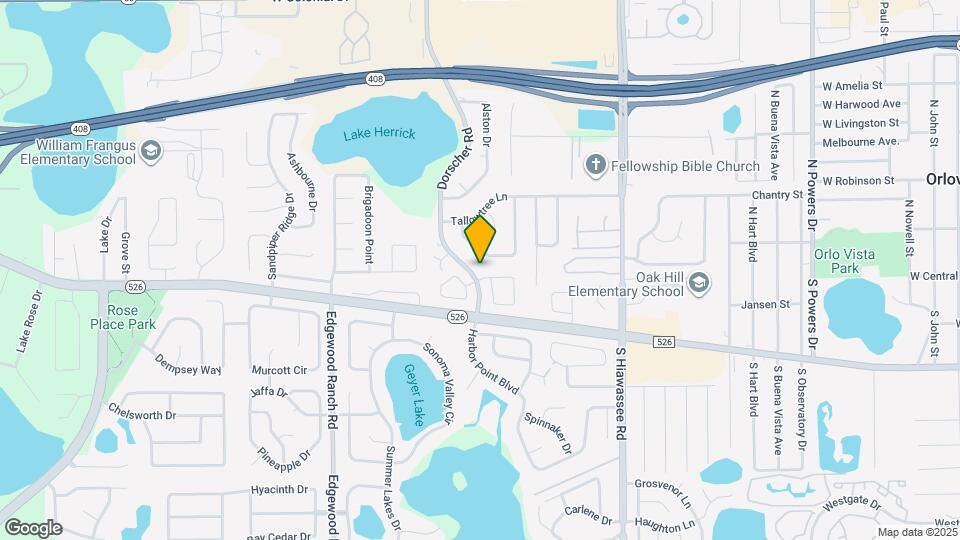 7350 Oak Meadows Cir Map and Location Details