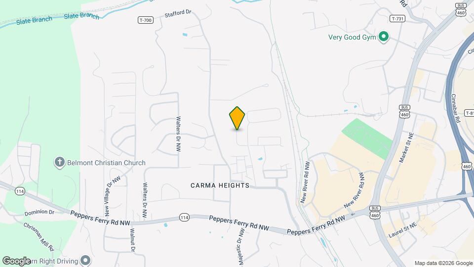 290 Hamilton Ave NW Map and Location Details