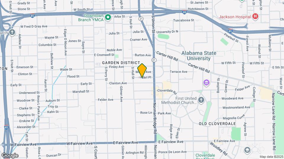 438 Earl Pl Mapa y Detalles de la Ubicación