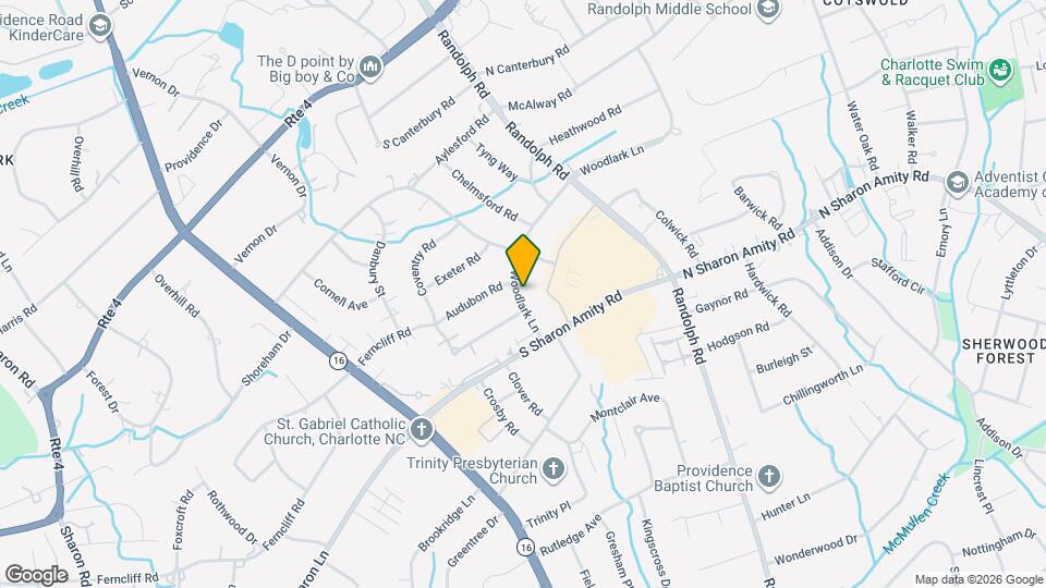 4709 Woodlark Ln Map and Location Details