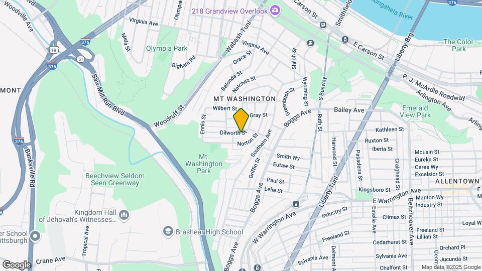109 Dilworth St Map and Location Details