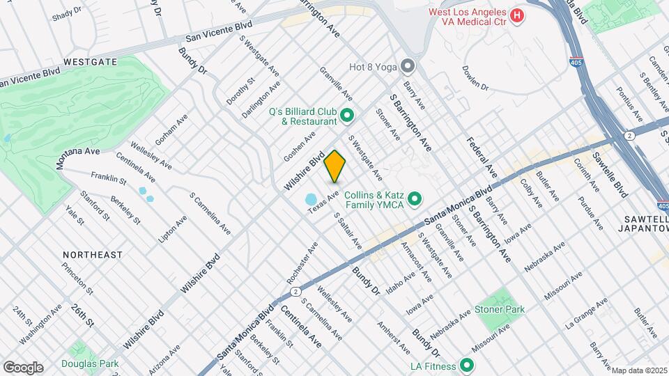 1257 Brockton Ave Map and Location Details